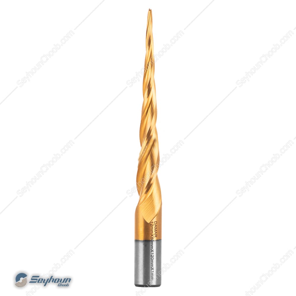 تیغ فرز منبت مارپیچ دامار مدل DM1208012R15-PTC