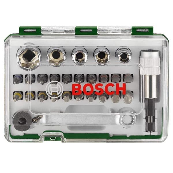 سری بکس و پیچ گوشتی مدل 2607017160 مجموعه 27 عددی