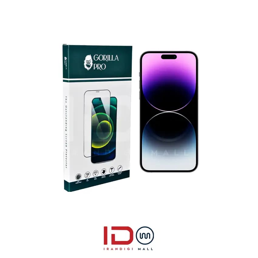گلس و محافظ هیدروژلی (شفاف) نمایشگر گوشی اپل مدل iPhone 14 Pro