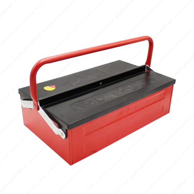 جعبه ابزار فلزی 1 طبقه 36 سانت برند ایران پتک