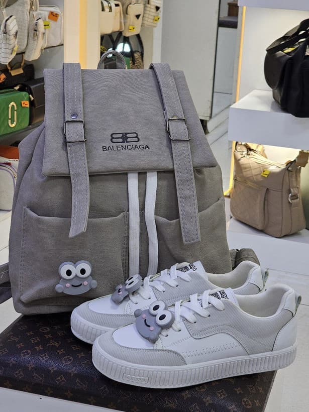 ست کوله و کتونی دخترانه عروسکی ترند سال