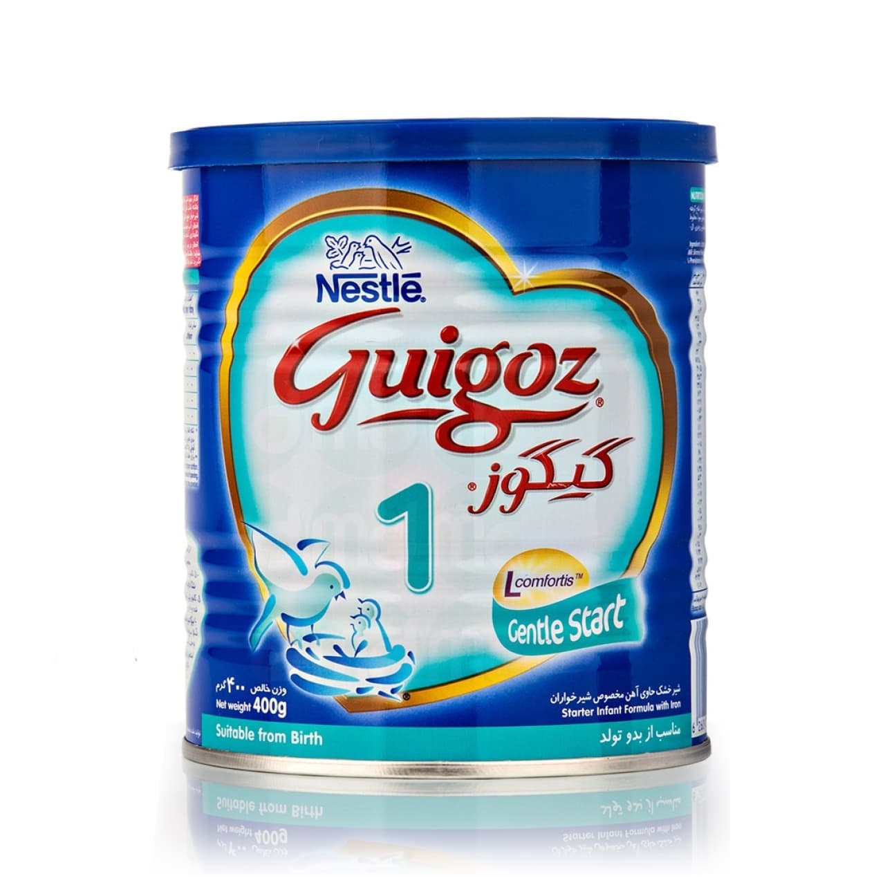 شیر خشک گیگوز 1 مناسب از بعد تولد نوزادان حجم ۴۰۰ میلی گرم