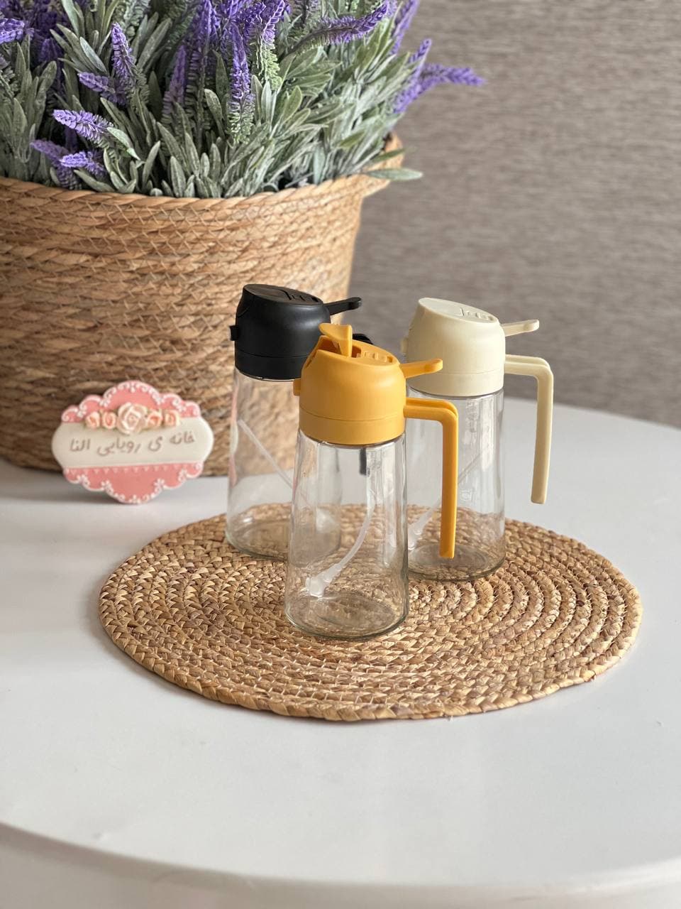 اسپری روغن و روغن ریز شیشه ای دو کاره کد 308