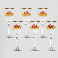 گیلاس 6 عددی ژومبو Red Marin حجم 165 میلی