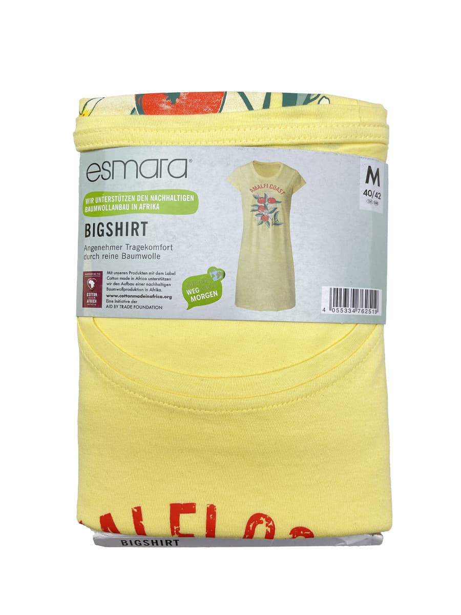 تیشرت نخی لانگ زنانه اسمارا b2626