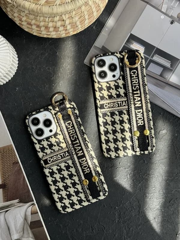 قاب موبایل آیفون دیور پاریس زبرا پارچه ای لندیارد