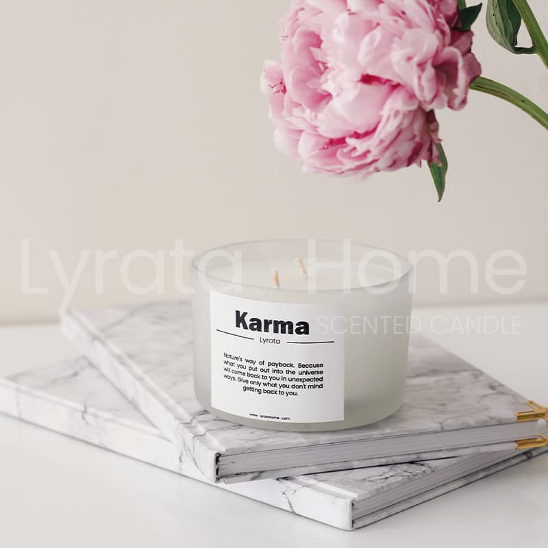 شمع دست ساز کاسه ای سفید مات