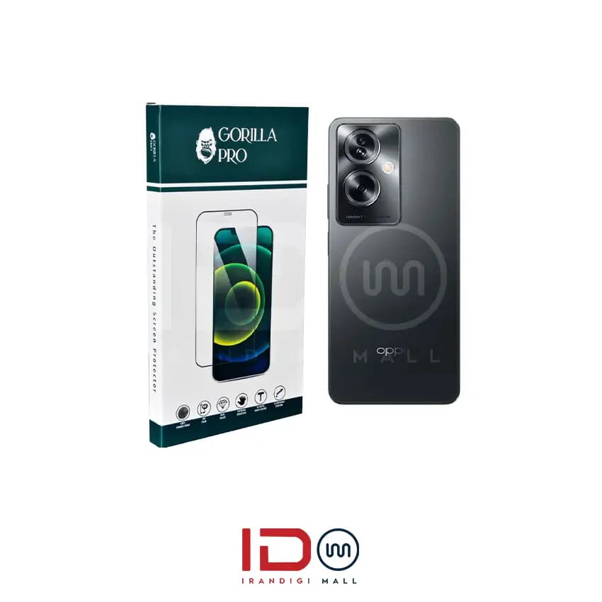 گلس و محافظ هیدروژلی (شفاف) بدنه گوشی اوپو مدل OPPO A79