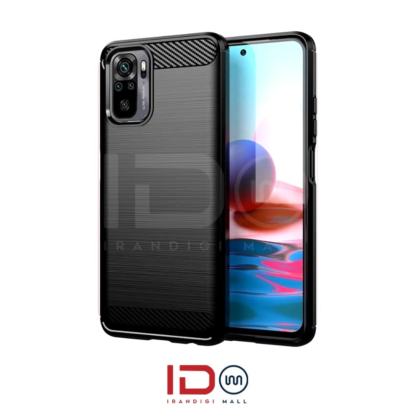قاب فیبر کربن گوشی شیائومی مدل Redmi Note 10 Pro 5G برند rugged armor
