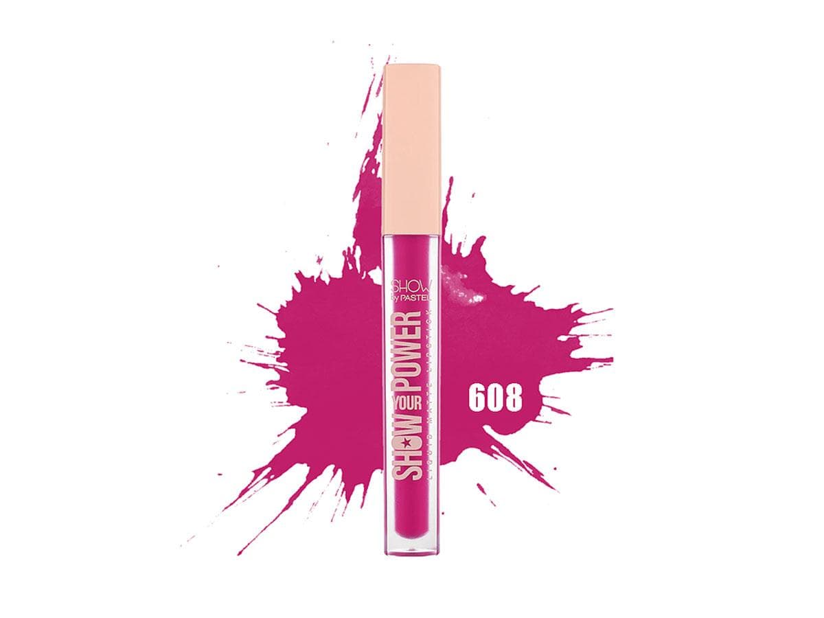 رژلب مایع پاستل مدل Show Your Power شماره 608