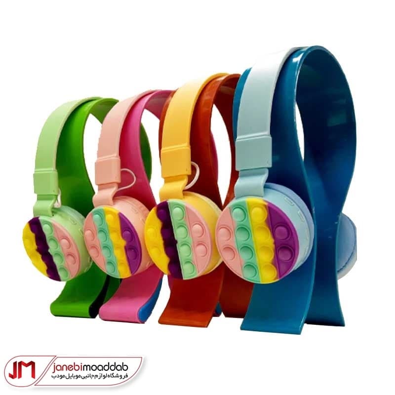 هدفون بلوتوثی فانتزی فیجت دایره ای مدل DR-38