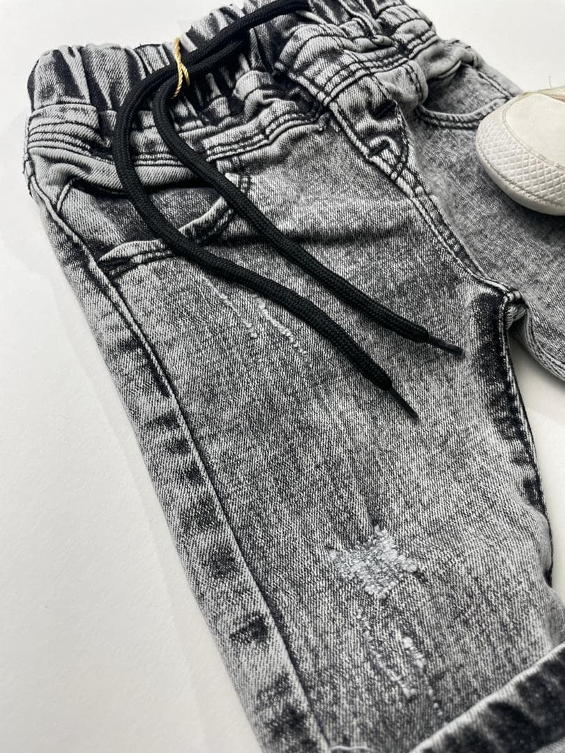 شلوار جین تک ذغالی