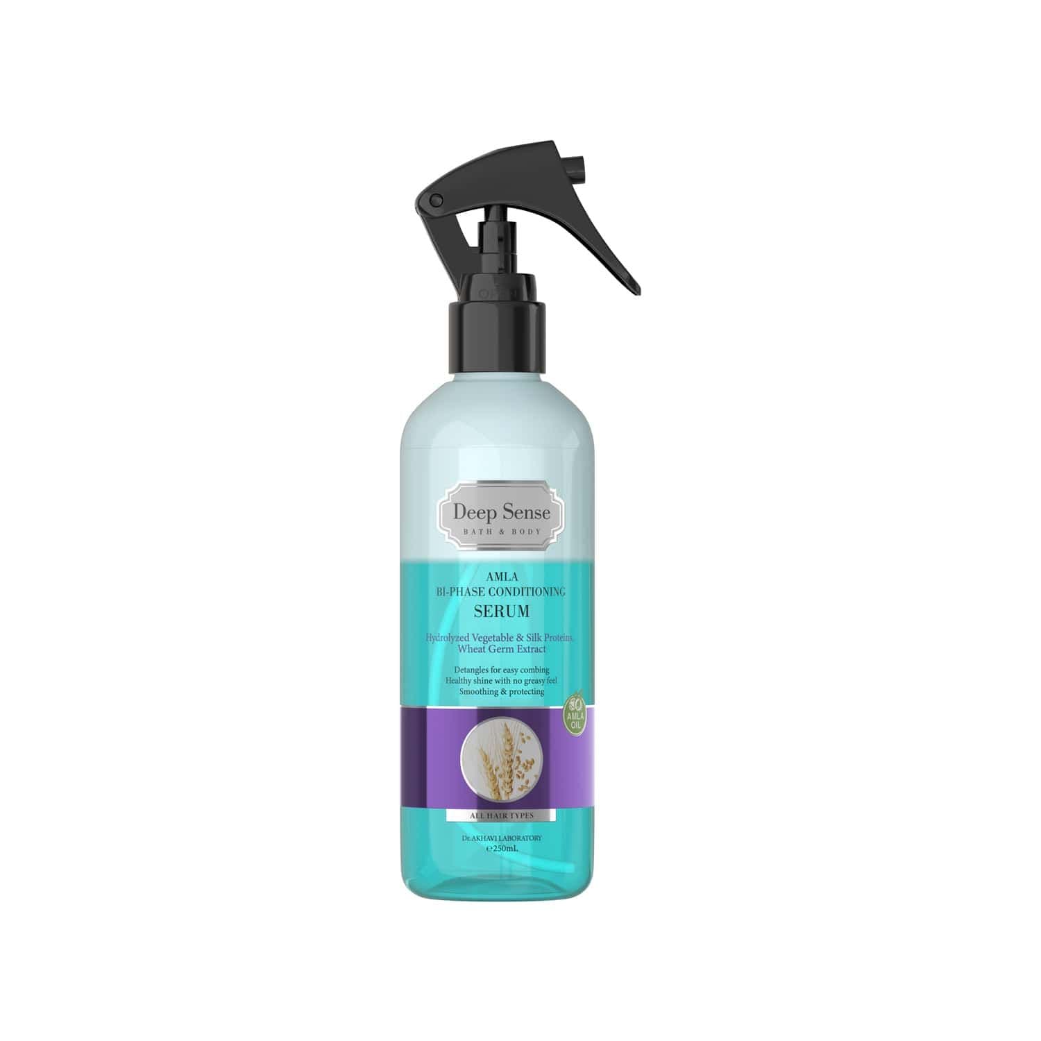 سرم اسپری دو فاز مو دیپ سنس مناسب انواع مو 250ml