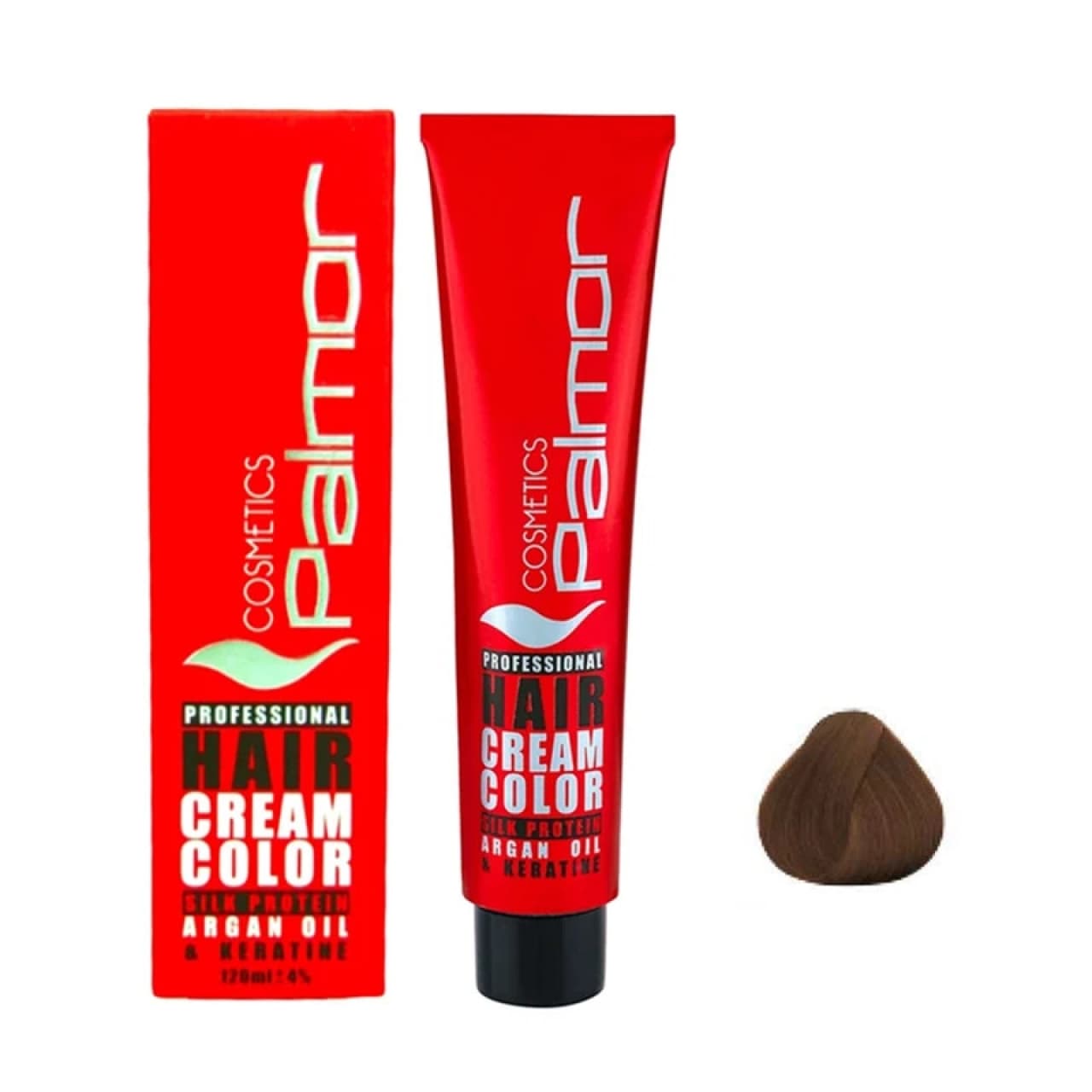 رنگ مو پالمور شماره 8.8 حجم 120 میلی لیتر رنگ بلوند نسکافه ای روشن