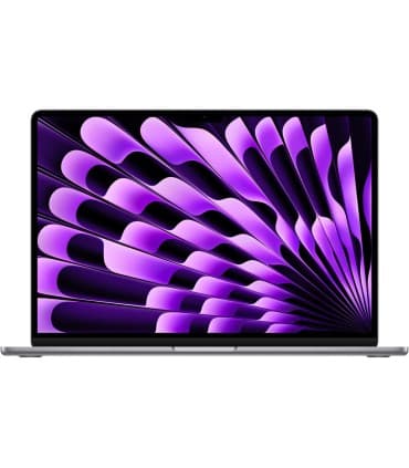 مکبوک ۱۵ اینچی اپل مدل MacBook Air M3 MRYN3 رنگ خاکستری