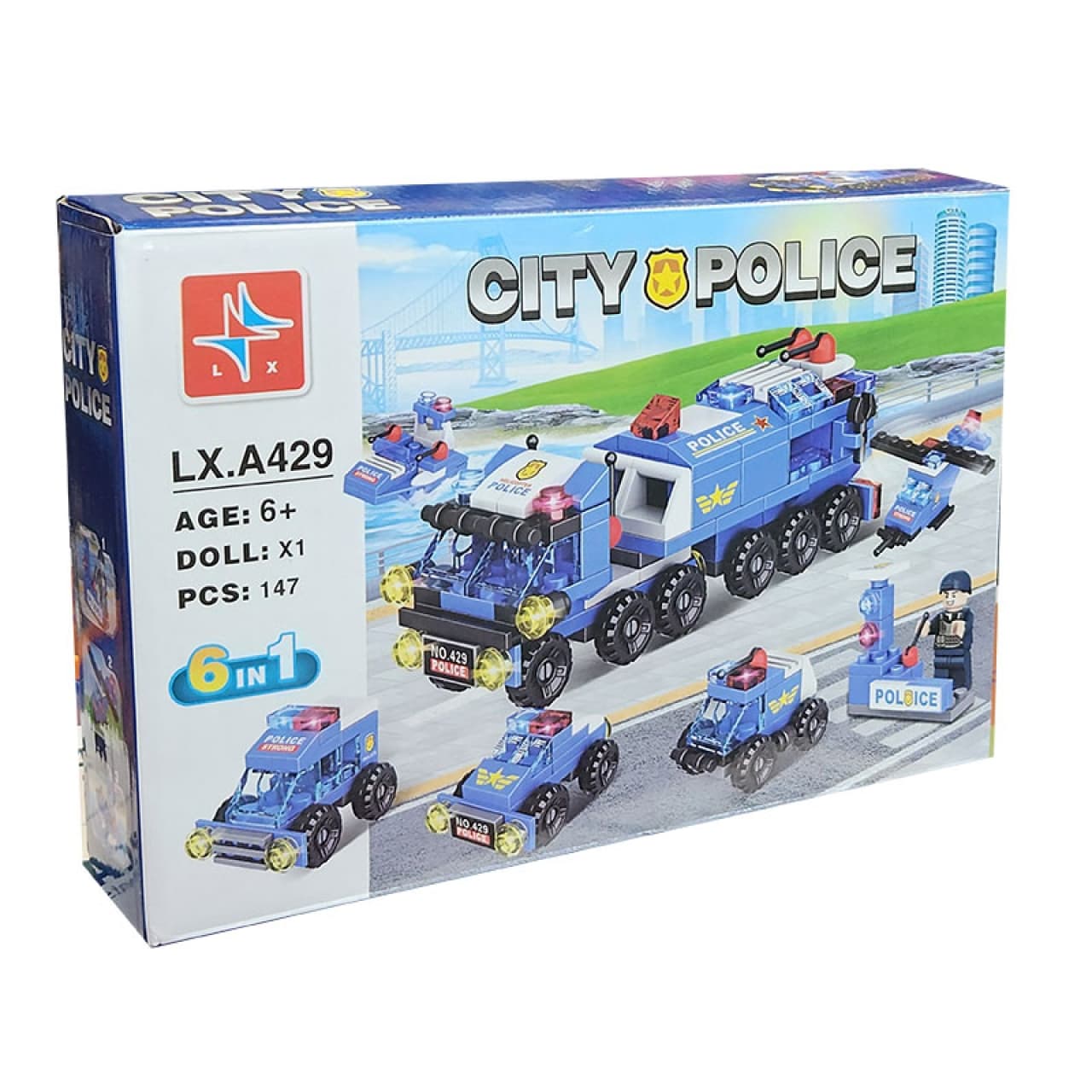 ساختنی ال ایکس مدل City Police کد 429