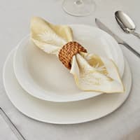 دستمال سفره 2 عددی کاراجاهوم Juno زرد