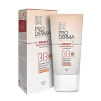کرم پوشاننده پرودرما مخصوص پوست چرب و جوشدار با spf 40 ( بی بی کرم) بژ طبیعی