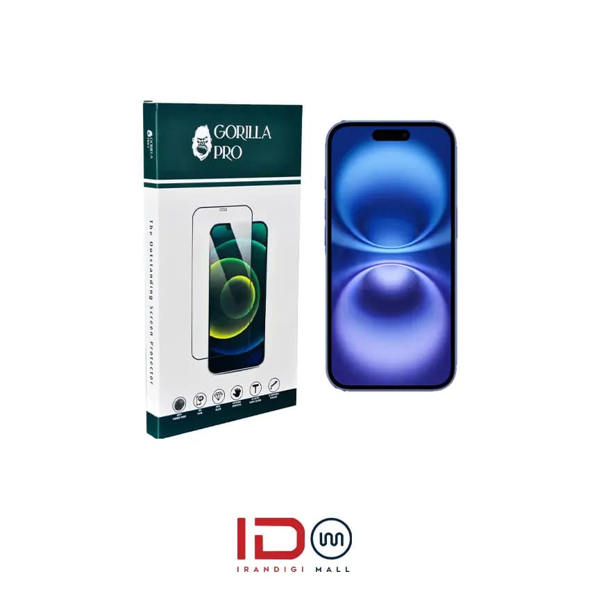 گلس و محافظ هیدروژلی (شفاف) نمایشگر گوشی اپل مدل iPhone 16