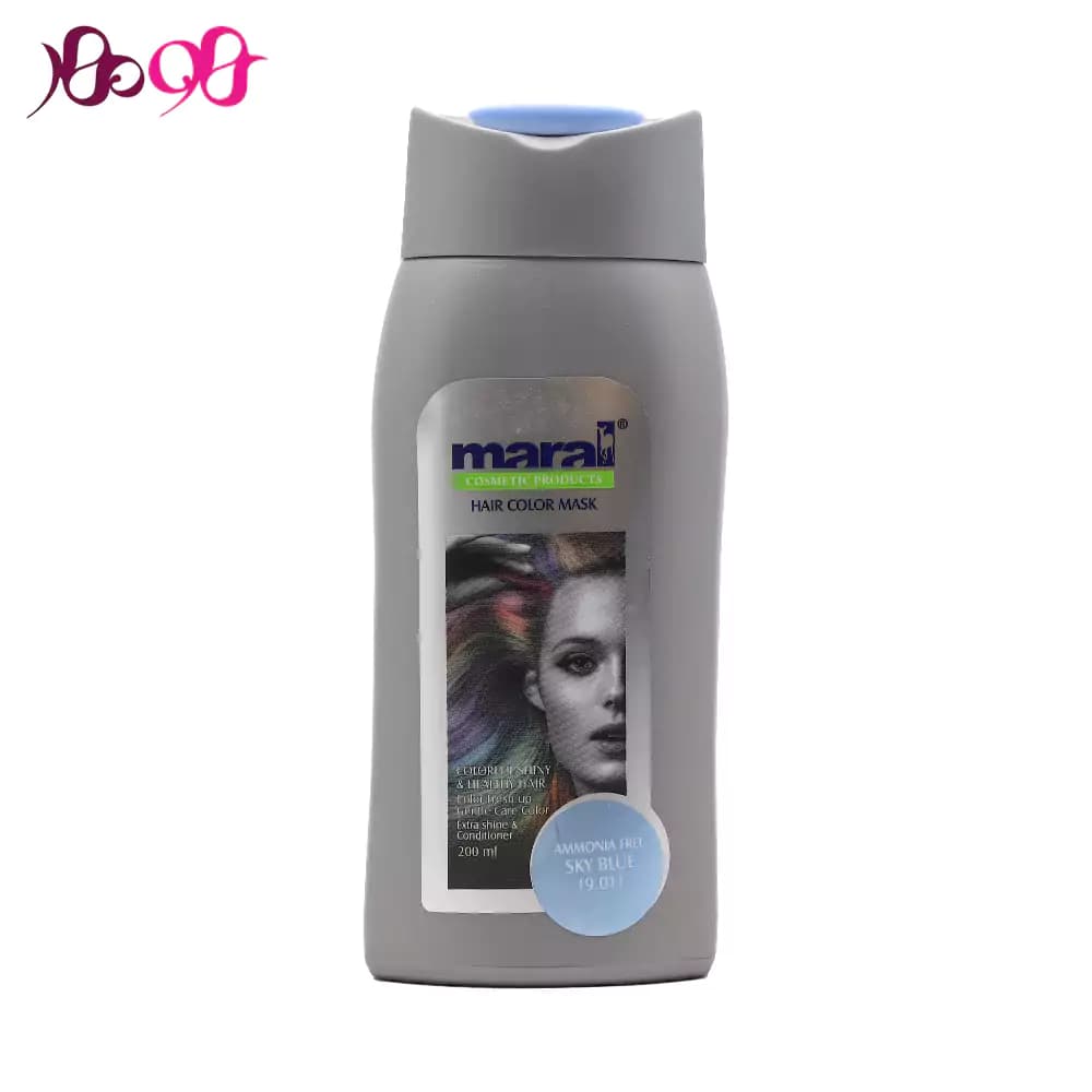 شامپو رنگساژ مارال (شماره 9.01 - رنگ اسکای بلو)