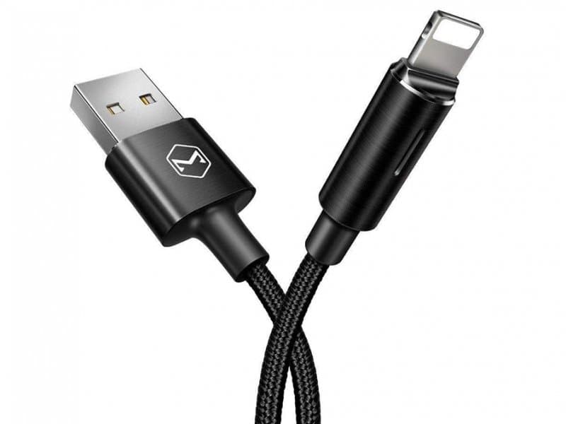 کابل شارژ هوشمند و انتقال داده لایتنینگ مک دودو Mcdodo Auto Power Off Lightninig Data Cable 1.2m CA-460