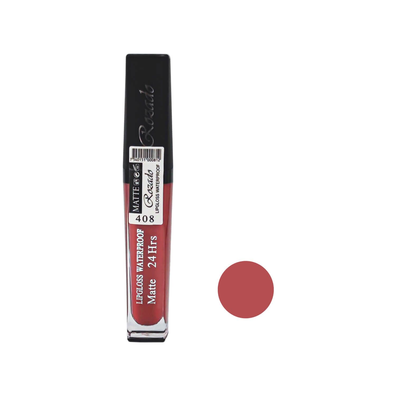 رژ لب مایع مات رزادو شماره 408