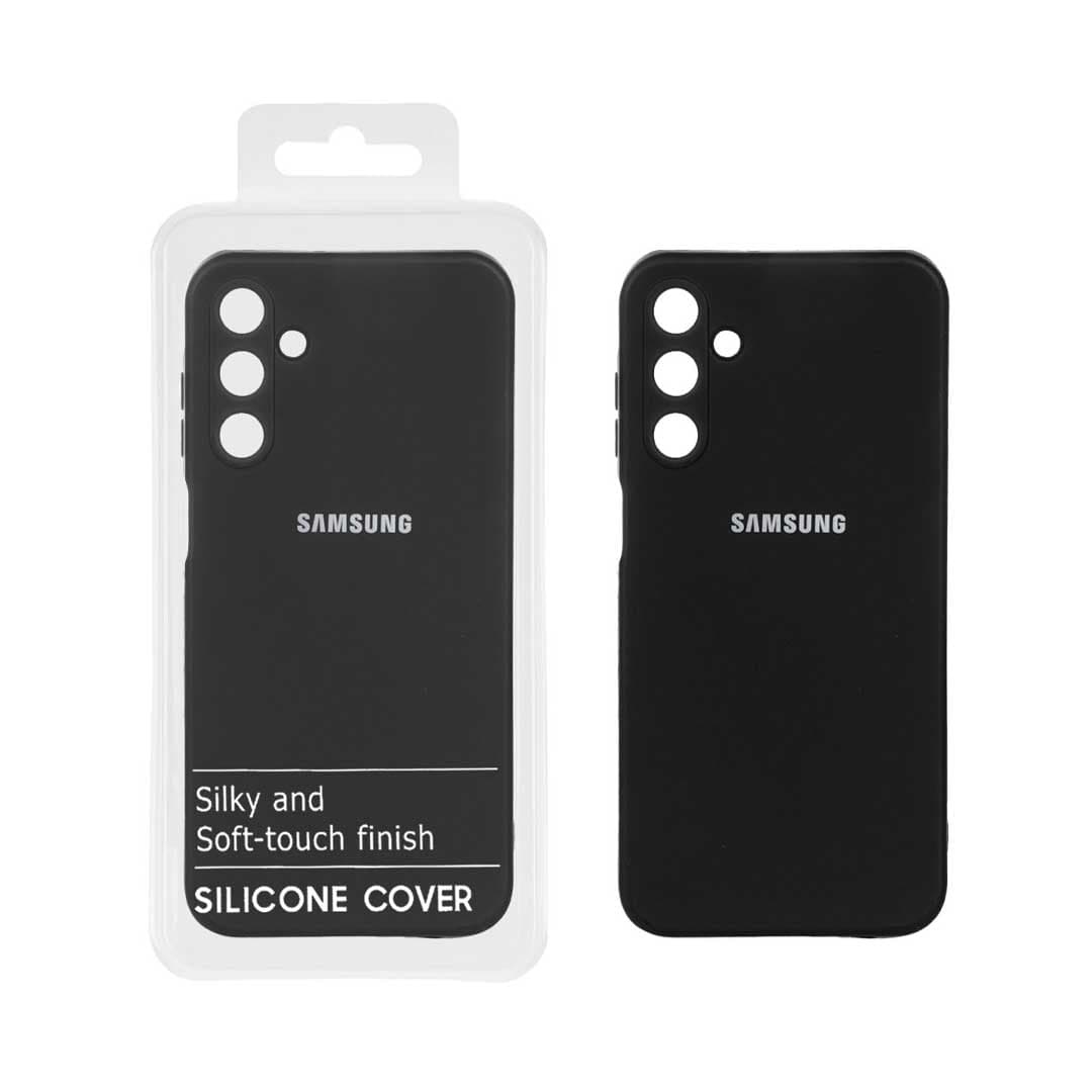 قاب نیو سیلیکون محافظ لنزدار Samsung Galaxy A15 – مشکی