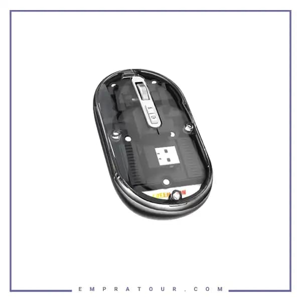 موس بیسیم گرین لاین Green Lion Transparent Mouse Lite GNTRMSELITEBK