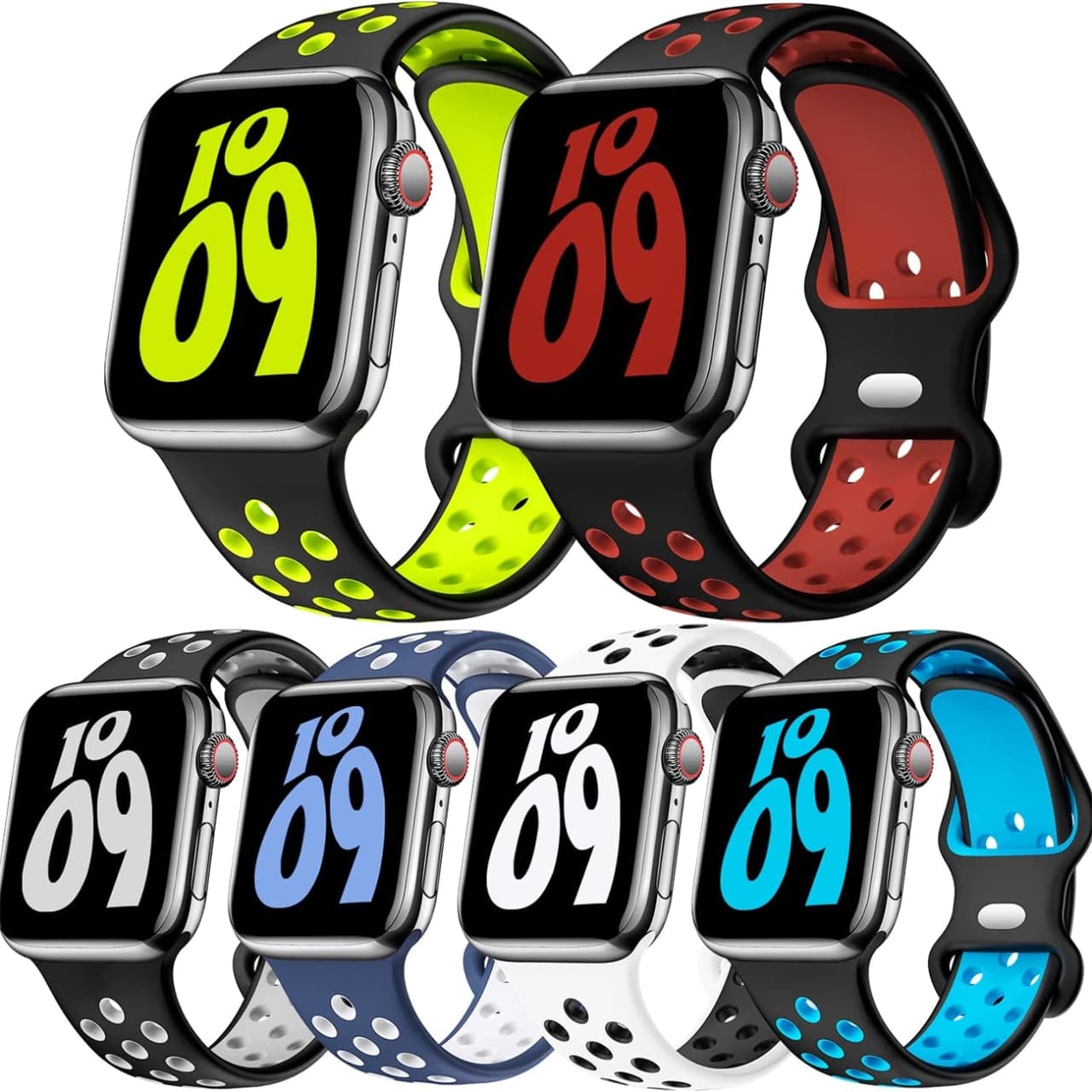 بند سیلیکونی اپل واچ 38/40/41 میلیمتری ایکس او BT08A