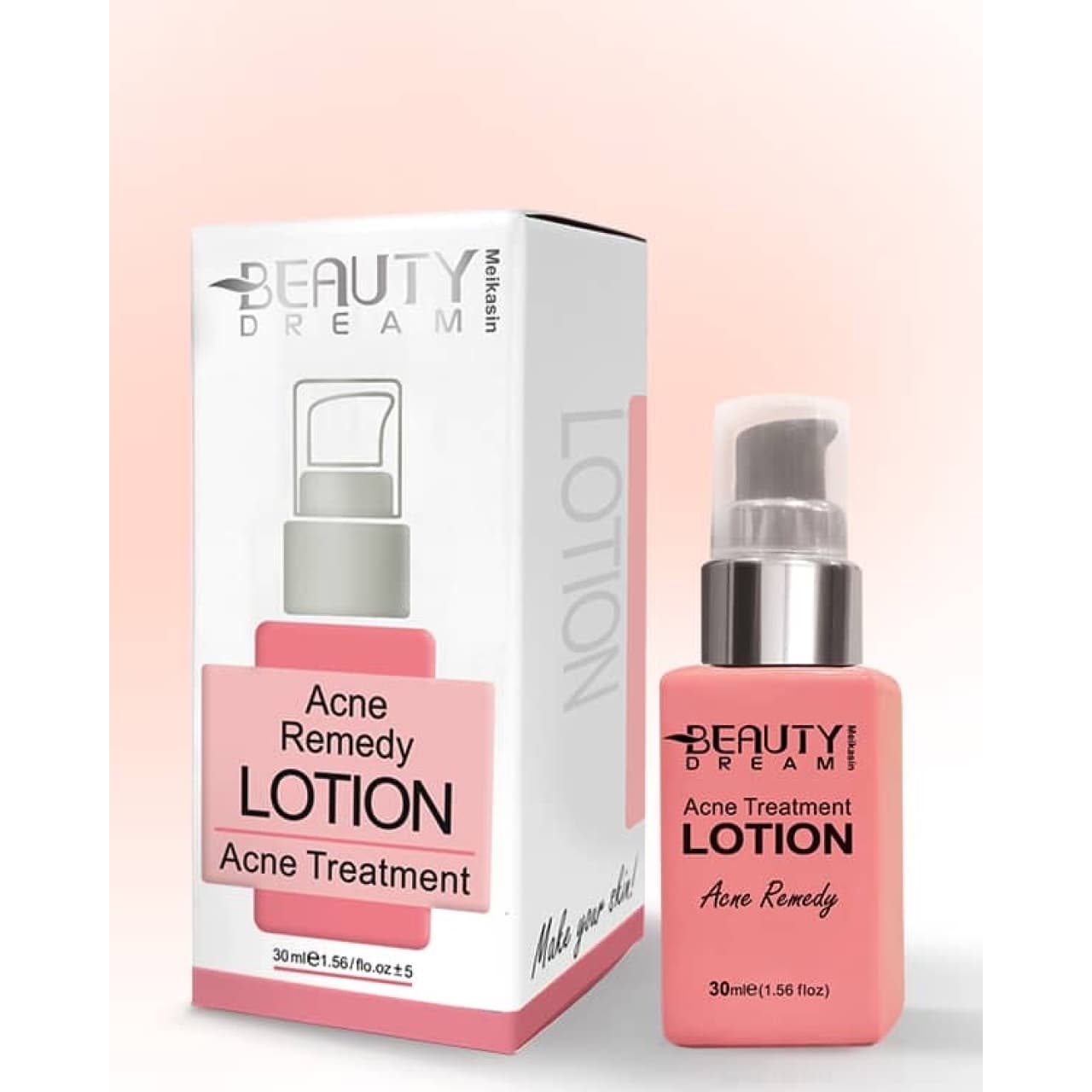 لوسیون آنتی آکنه حاوی بنزوئیل پراکسید و گلیکولیک اسید بیوتی دریم حجم 30 میل