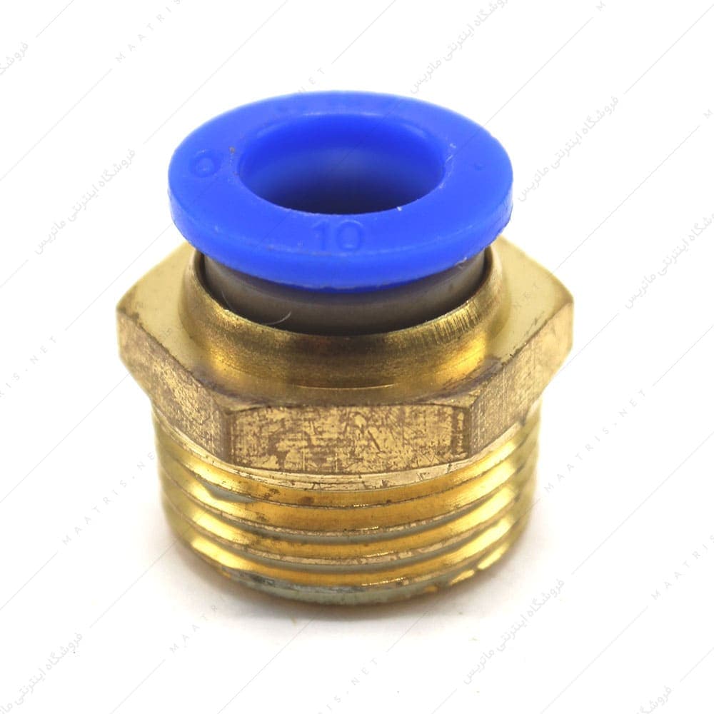 فیتینگ باد 1/2 اینچ سایز 10 مستقیم