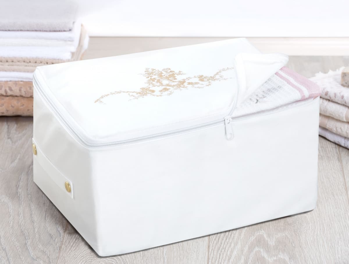 ست ۴ عددی باکس زیپدار لاوینگ هوم طرح Çiçek