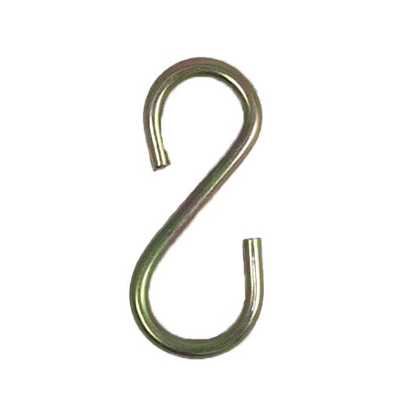 بسته 100 عددی قلاب S شکل سایز 4 میلیمتر