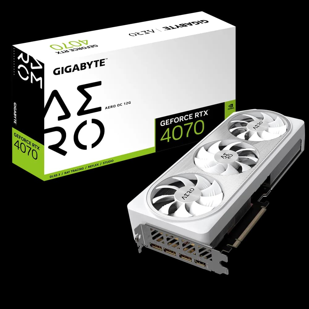 کارت گرافیک گیگابایت مدل GeForce RTX 4070 AERO 12GB OC