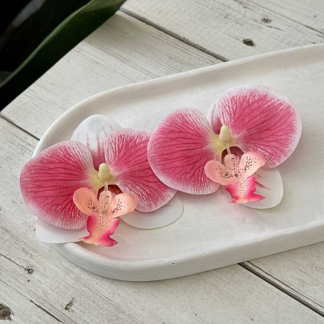 گوشواره ارکیده میخی کد E121