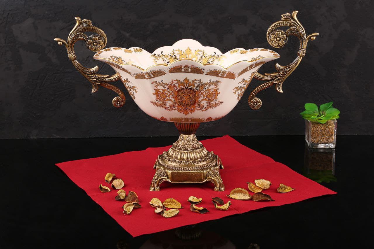 میوه خوری چینی پایه دار ایلیا متوسط