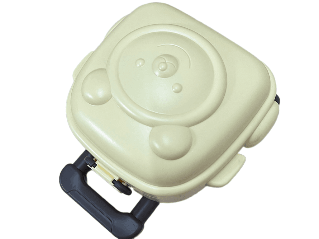 ست جغجغه و دندانگیر صندوقی چمدانی طرح تدی نوزادی 10 عددی