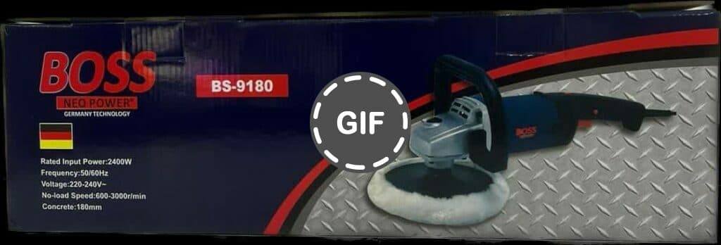 پولیش 2400 وات باس مدل BS-9180