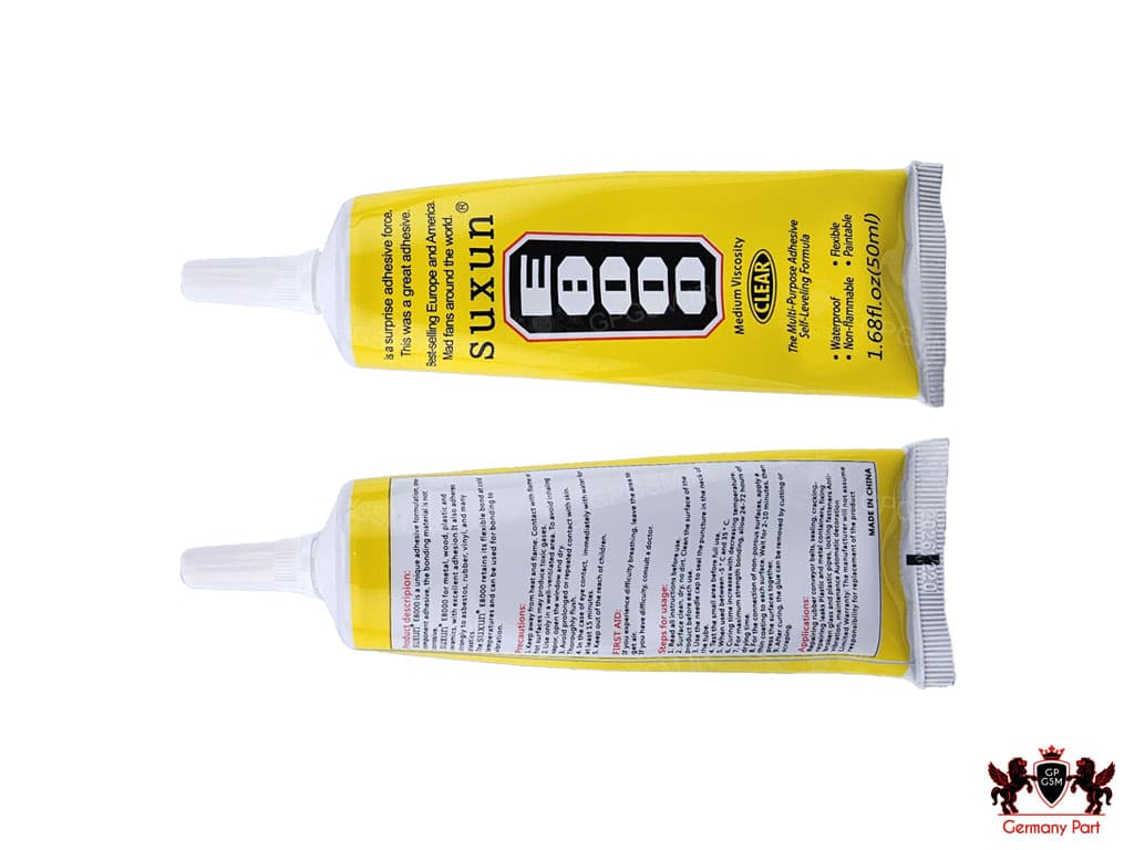 چسب مایع مدل E8000 حجم ۵۰ میلیلیتر- GLUE E8000 50ML SUXUN OR GSE