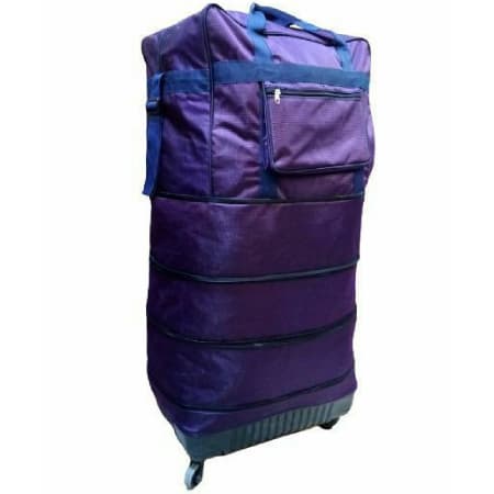 ساک مسافرتی 4 طبقه 4 چرخ چمدانی