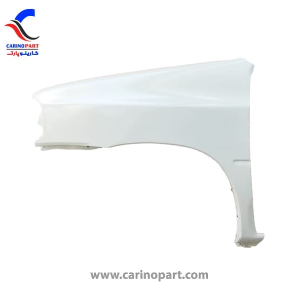 گلگیر جلو چپ سفید رنگ فابریک پراید 131