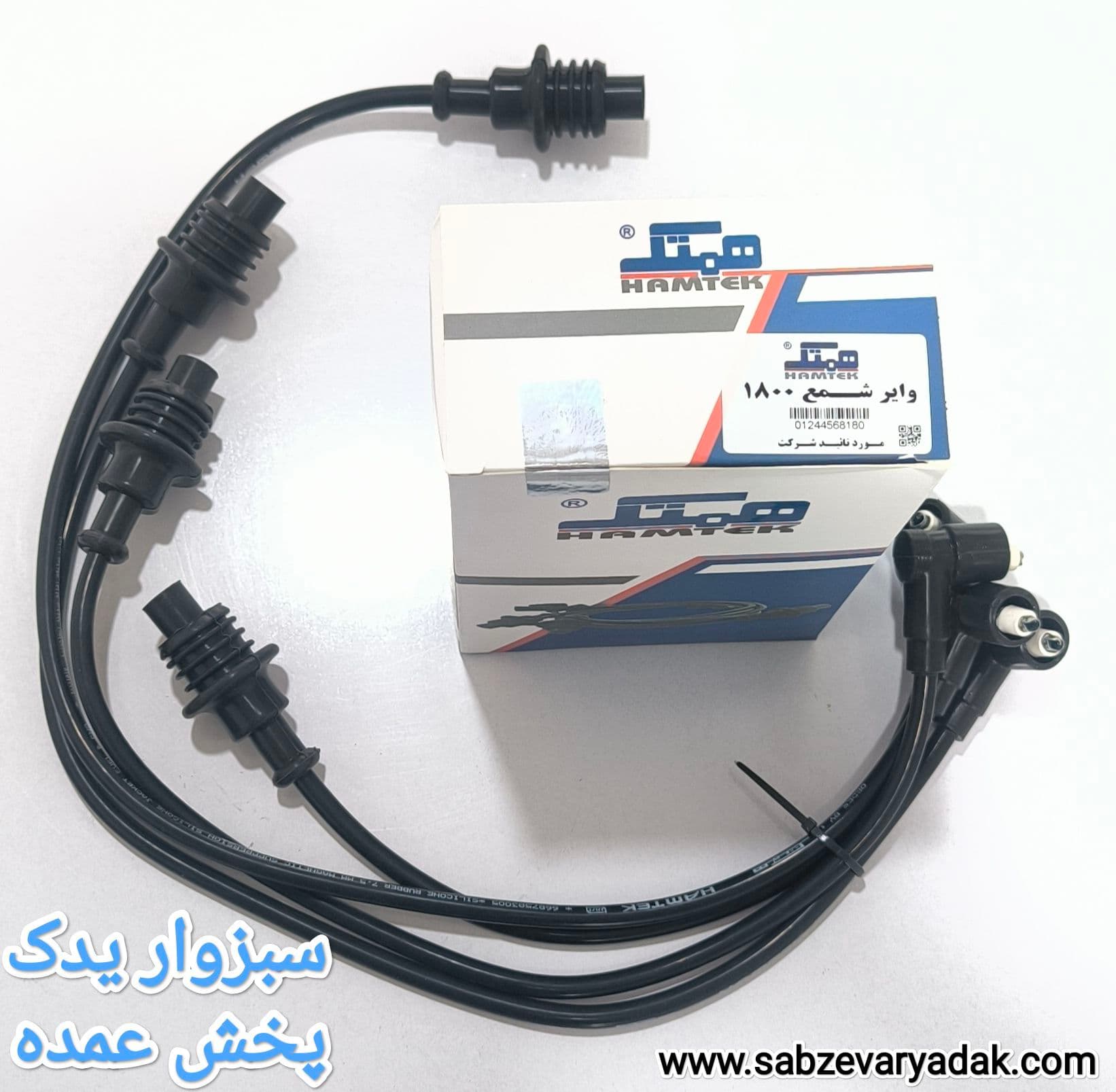 وایر شمع پژو 405 برند همتک