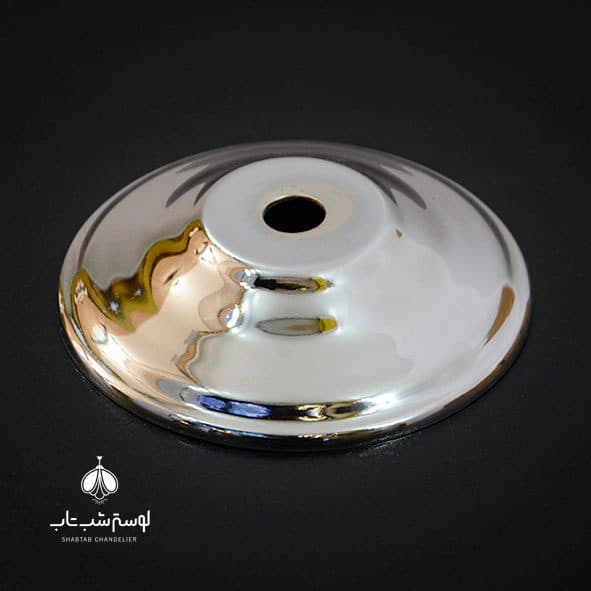 درب 8 سانت زیر تخت آهنی کروم