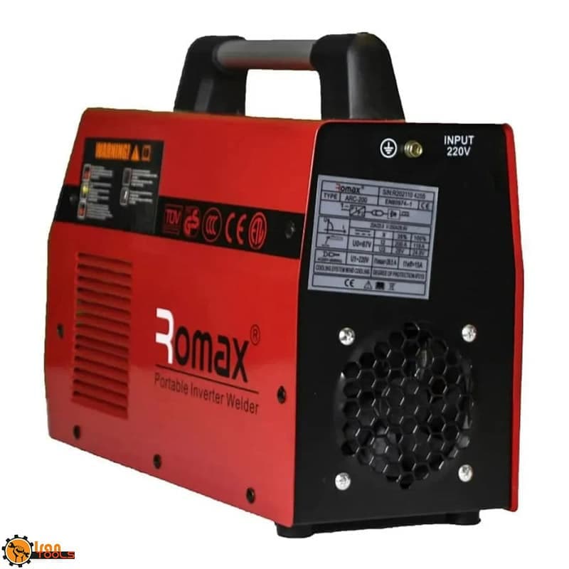 اینورتر جوشکاری 200 آمپر رومکس مدل ARC 200