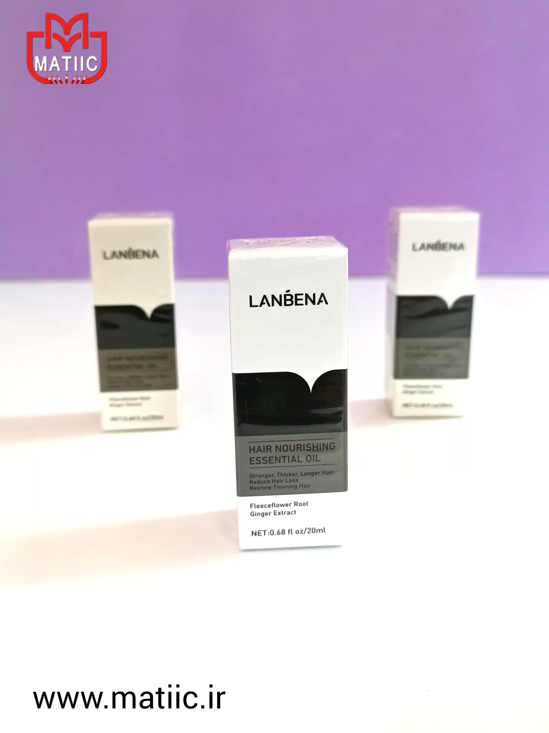 سرم تقویت و افزایش رشد مو لانبنا