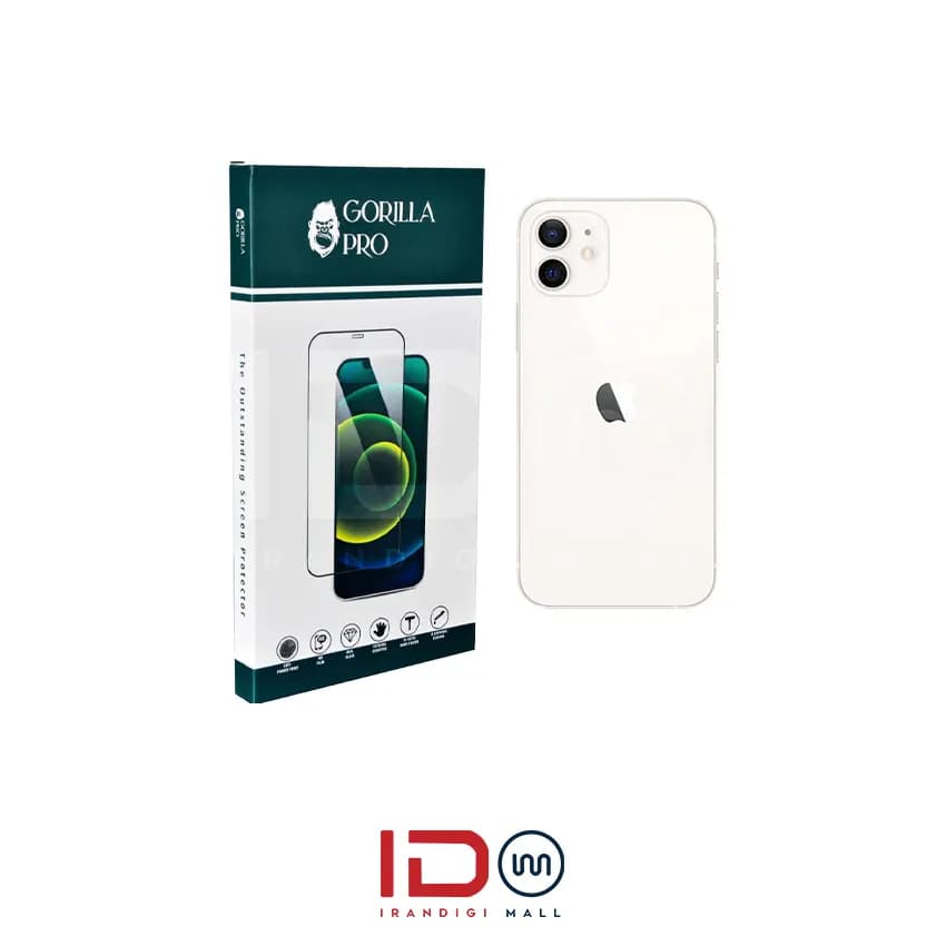 گلس و محافظ هیدروژلی (مات) بدنه گوشی اپل مدل iPhone 12 Mini