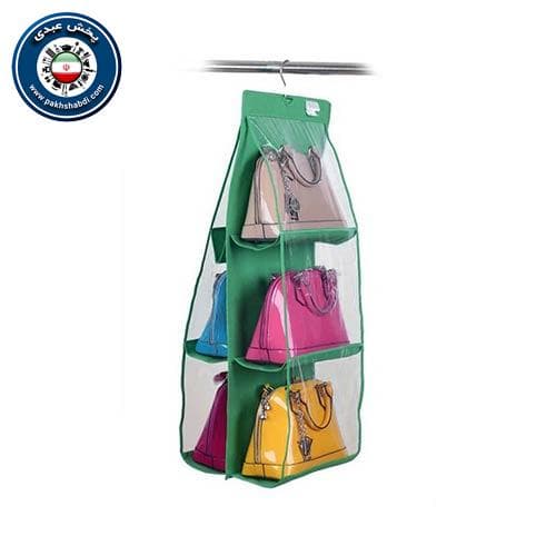 آویز کیف داخل کمد 3 طبقه مدل خوش