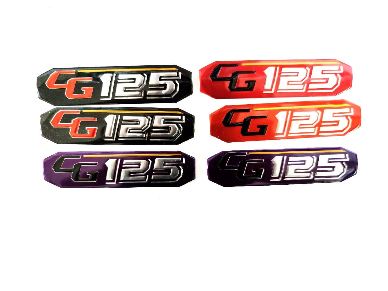 آرم قاب بغل فلزی 125 سی سی