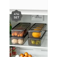 ست نظم دهنده یخچال ۴ عددی وینف بلا طوسی 1.65 لیتر