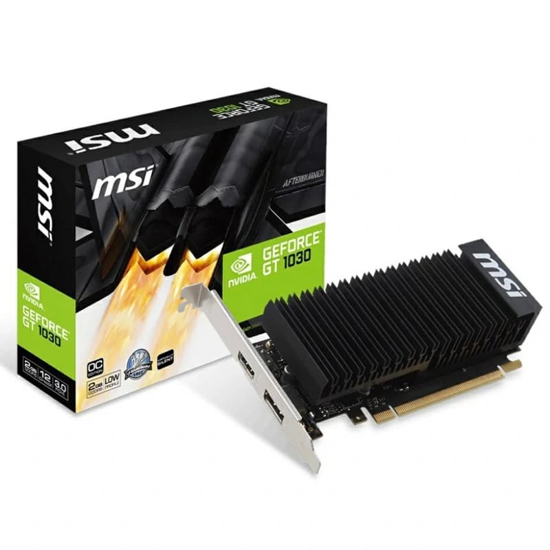 کارت گرافیک ام اس آی مدل GT 1030 LP 2GB OC